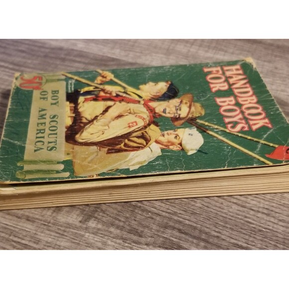 vintage boy scouts revised handbook for boys 1st edition 36th printing 1943 - Picture 4 of 12